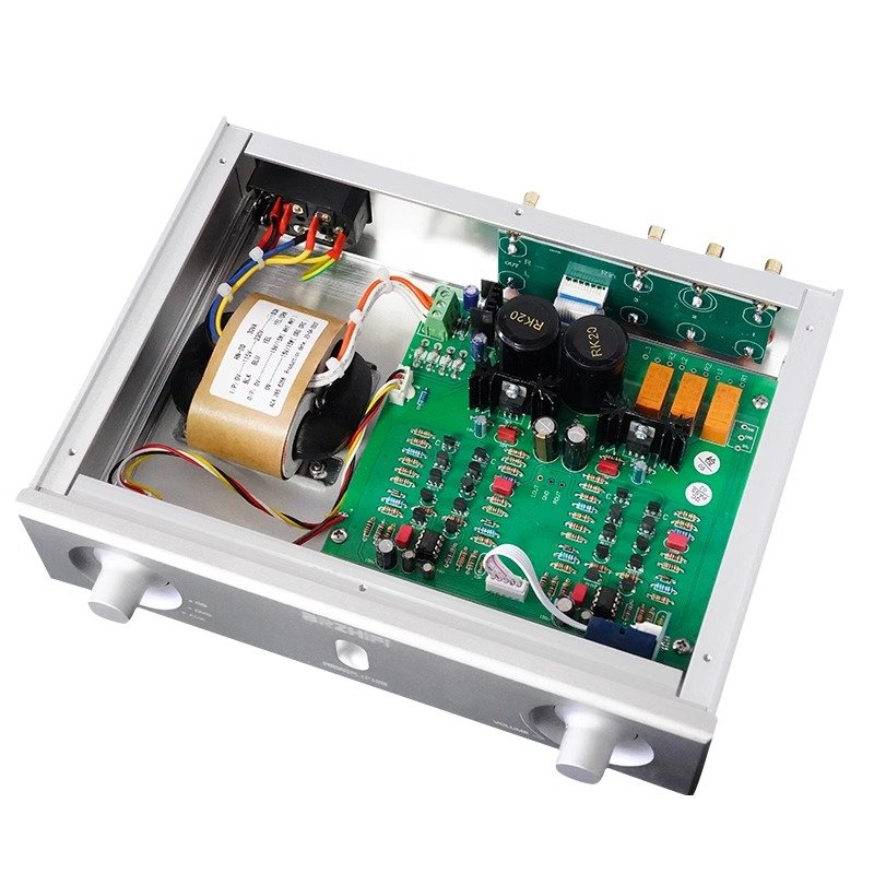 BRZHIFI Audio Manufacturer Power Amplifier Clone Circuit C3850 Class a Preamplifier for Home and Car Amp 220V Stereo