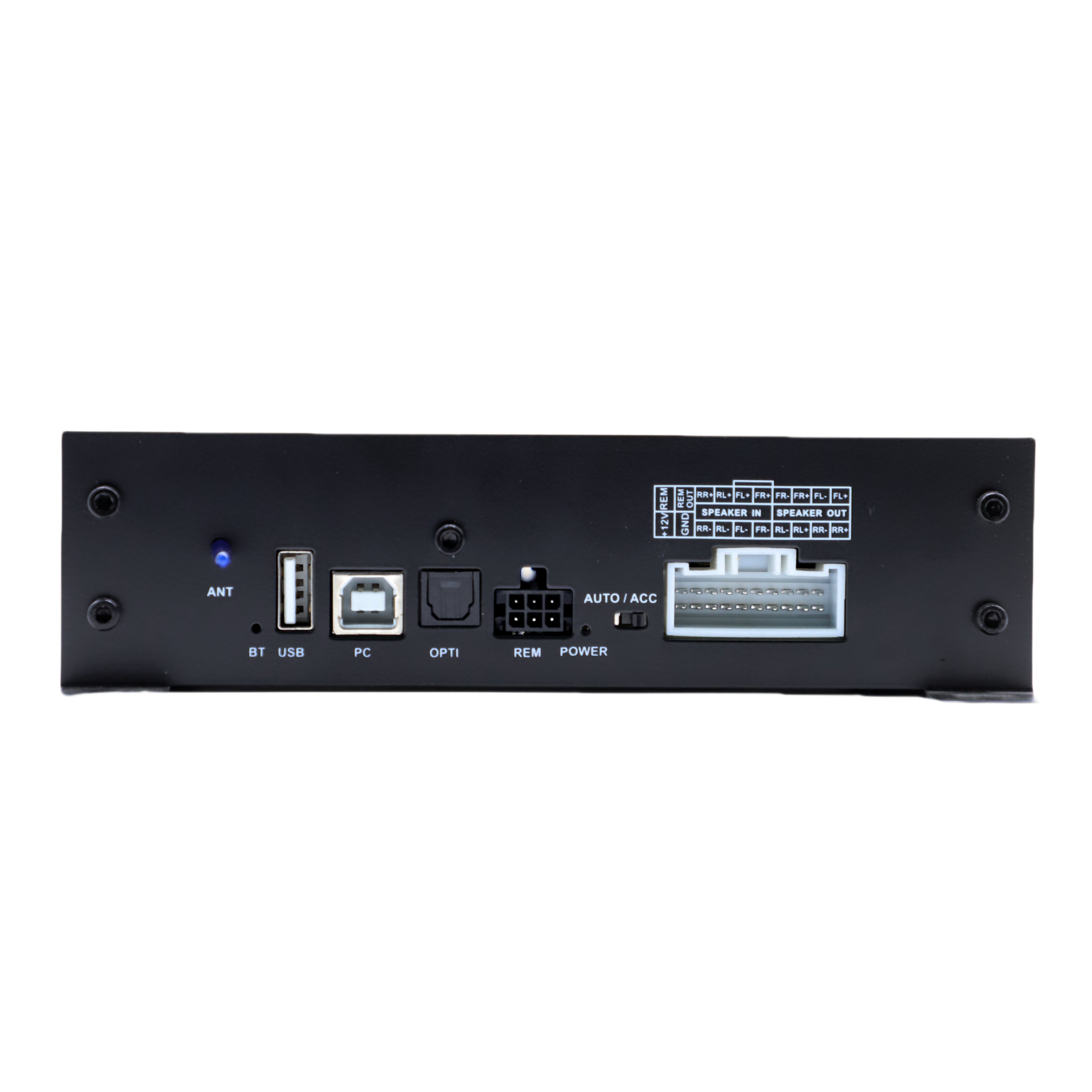 AudioWinner E46.4A HIFI OEM Newest Power 800W Car Audio Sound System 4 Channel Dsp Car Audio with LCD Display Remote Control