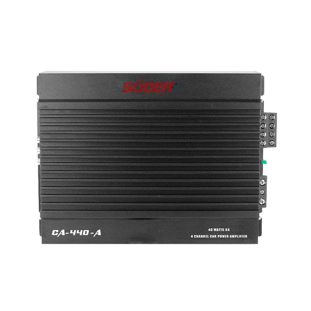 Suoer CA-440-B 4*40wats Normal Series Car Amplifier Classic Series Car Amplifier
