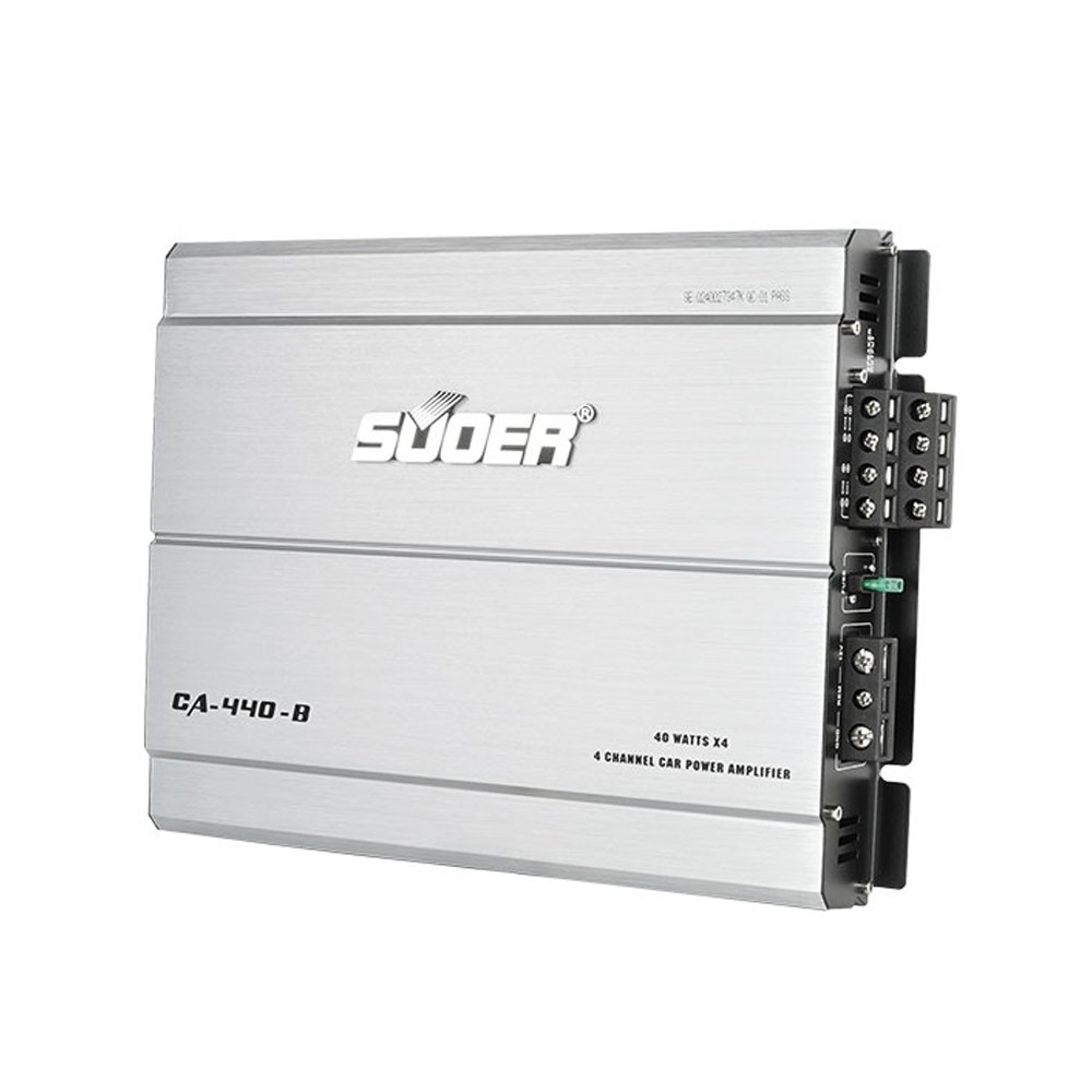 Suoer CA-440-B 4*40wats Normal Series Car Amplifier Classic Series Car Amplifier