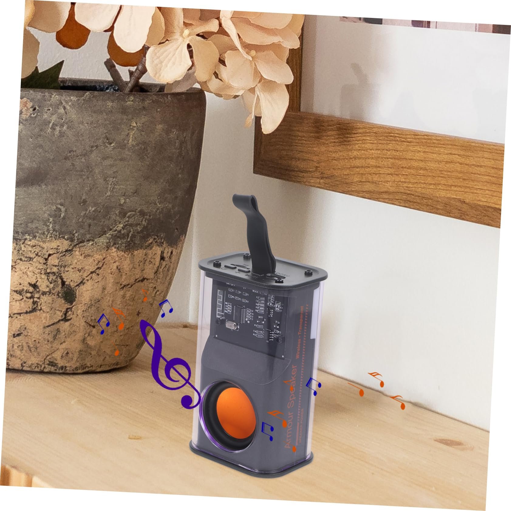 SHKL Wholesale Portable Wireless Speaker Waterproof Music Studio Colorful Night Light Robot Smart Gaming Party Outdoor Sport
