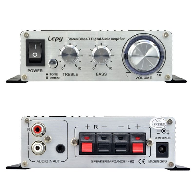 LP-A8 5.0 Bluetooth Amplifier Coaxial Decoding Amplifiers Car Home Lossless Music Play Sound Speaker FM Infrared Remote Control