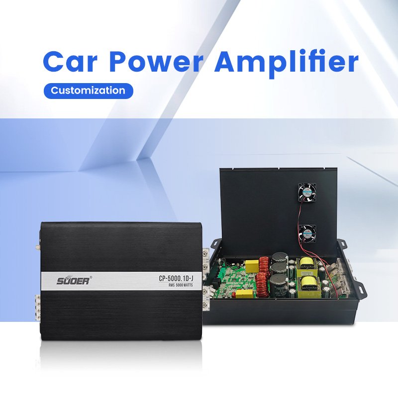 Suoer CP-5000D-J Welcome Oem and Odm Car Amp Wholesale Big Power 10000 Watts Car Amplifier Wholesale