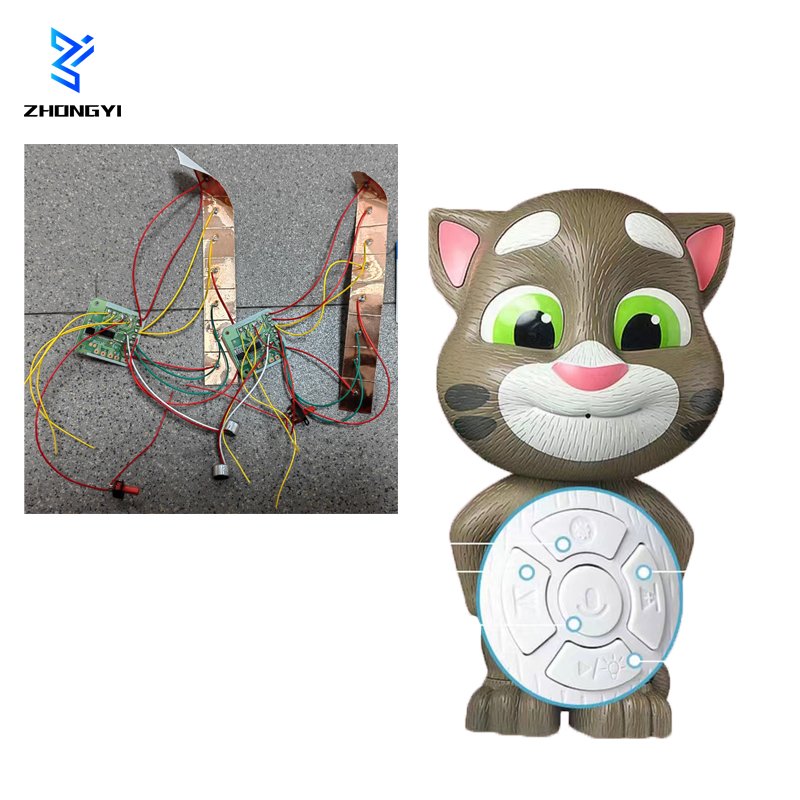 Model Car Music Three Song Phone Talking Cat Drone Battery Tom Toy Pcb Ic