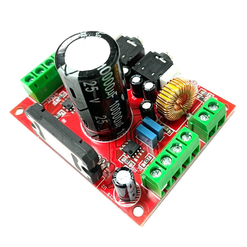 Fever grade TDA7850 amplifier board 4-channel car amplifier board 4X50W with BA3121 noise reduction large electrolytic