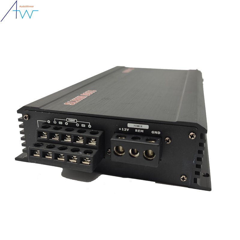 12V Power 5000W Speaker Amplifier Class AB Digital 5 Channel Amp Car Audio Mini Car Amplifier