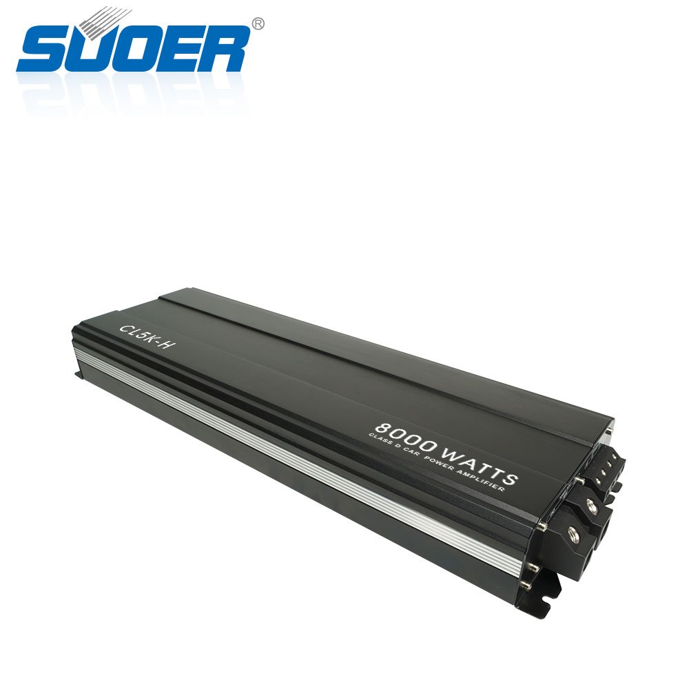 Suoer CL-5K High Power 10000w Amplifier Mono Channel Class d Car Amplifier