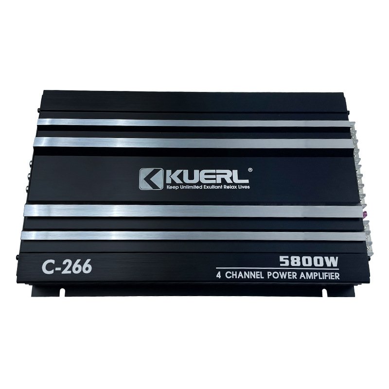 Factory Wholesale Four-channel Car Amplifier C-266 Audio Modification 4 * 60w Four-way Car Amplifier