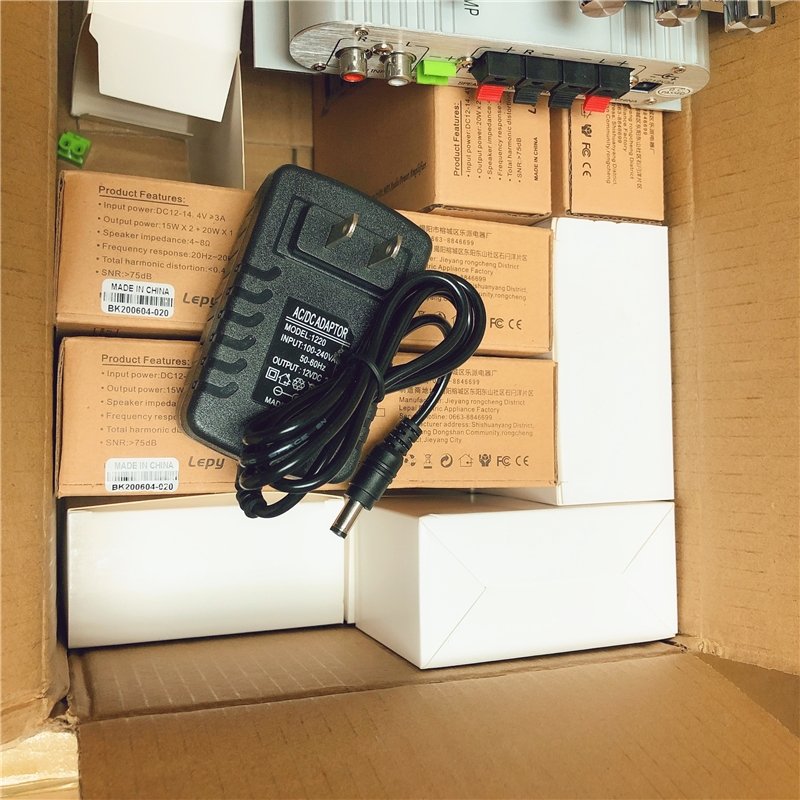 LP-838 LP838 HIFI Stereo Amplifier Super Bass Roller Booster 12v 20W*2 MP3 MP4 Car Stereo Player Auto Sound Subwoofer Amplifier