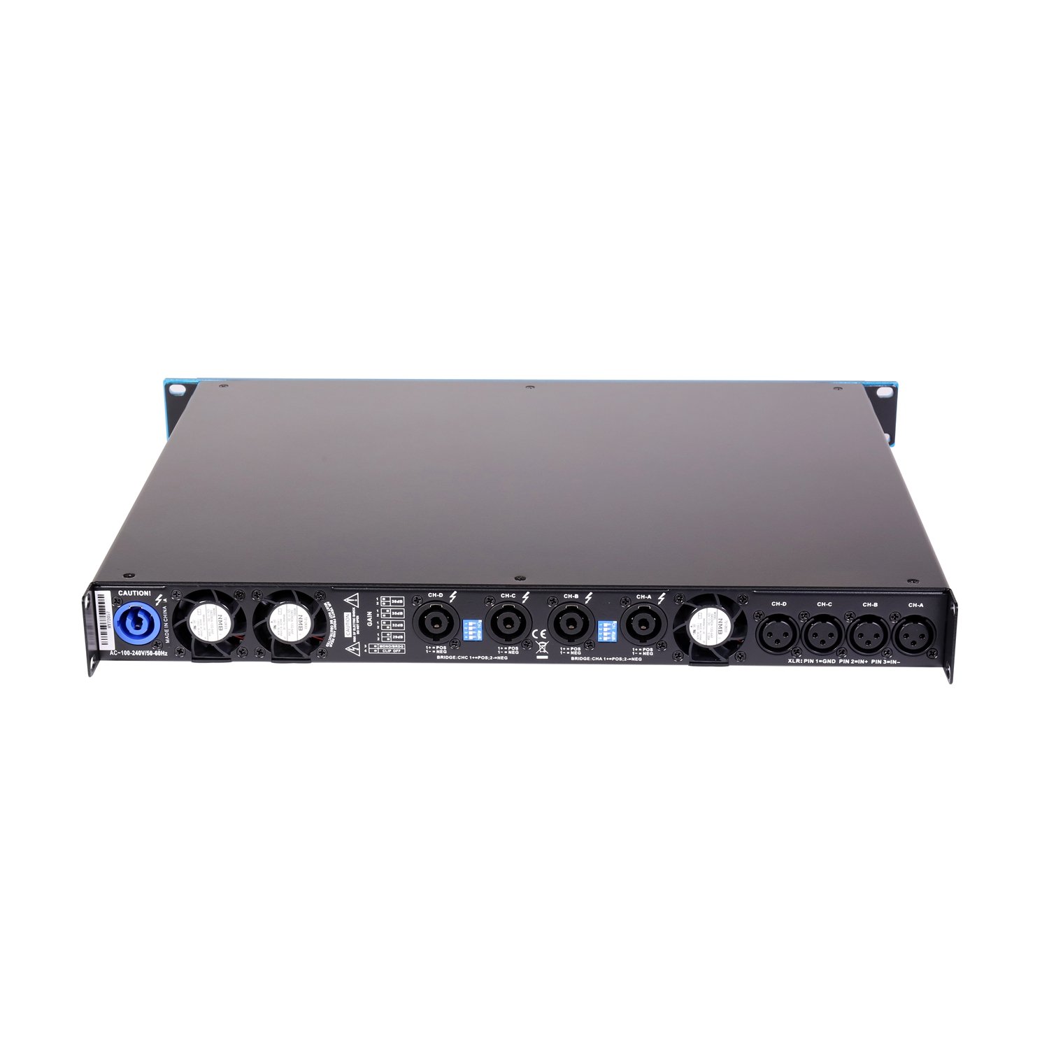 Cvr Amplifier Professional 4ch 1U Energy Saving Power Amplifiers