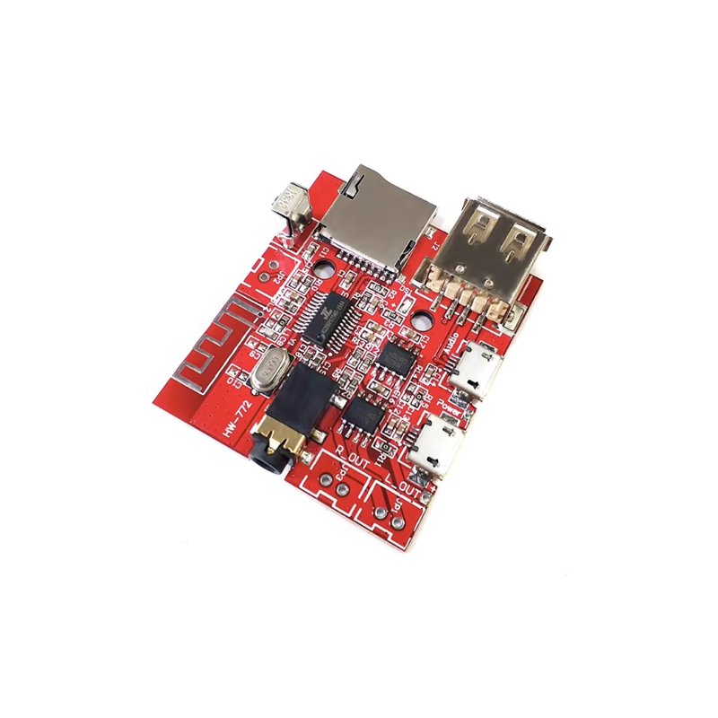 MP3 Decoding Module Audio Receiving Board Lossless Car Speaker Power Amplifier Modification 4.1 Circuit Board