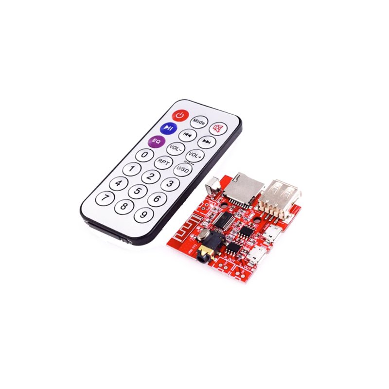 MP3 Decoding Module Audio Receiving Board Lossless Car Speaker Power Amplifier Modification 4.1 Circuit Board
