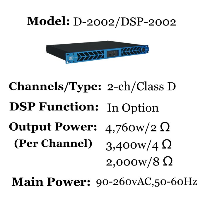 Cvr DJ Amplifier 2000W 2 Channel Power Amplifier Digital Small Seize Amplifier
