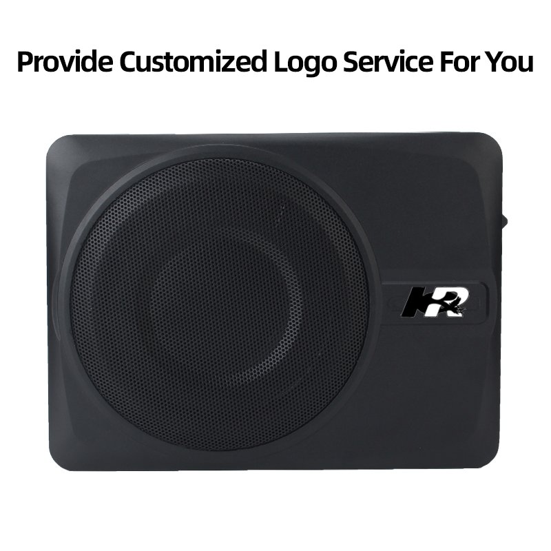 Wholesale New Design 10 Inch Under Seat Auto Audio Subwoofer 12V Big Power Amplifier Slim Car Subwoofer