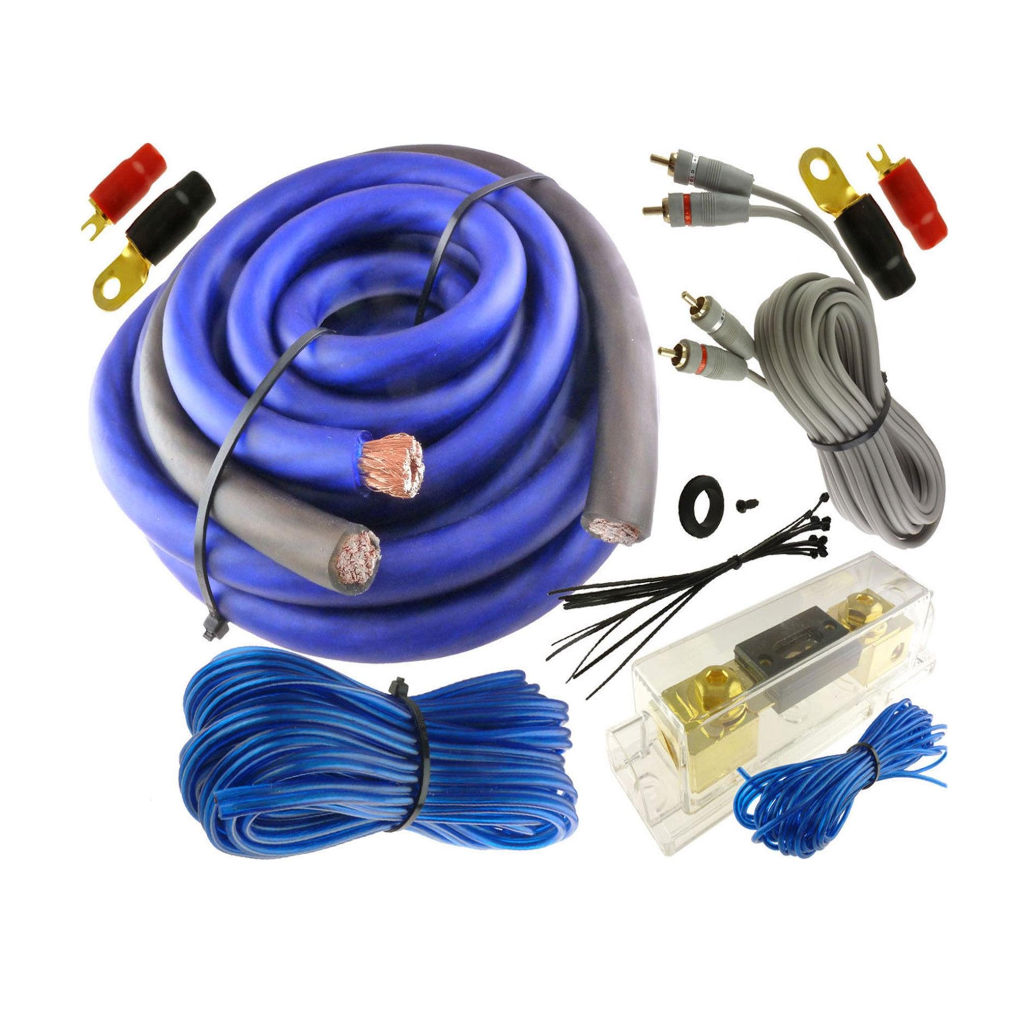 Upgrade Car Audio Experience with Customizable Amplifier Kit OFC CCA TCCA Soft Flexible PVC Jacket