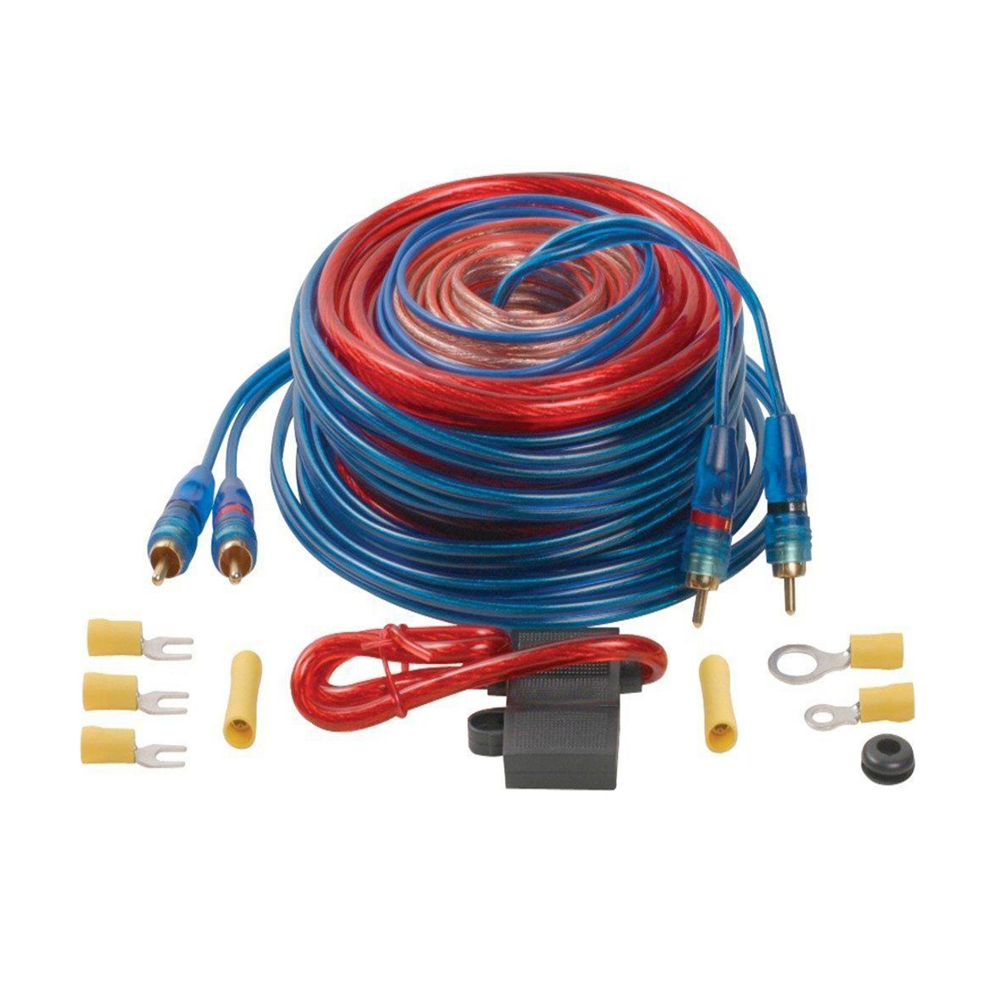 Upgrade Car Audio Experience with Customizable Amplifier Kit OFC CCA TCCA Soft Flexible PVC Jacket
