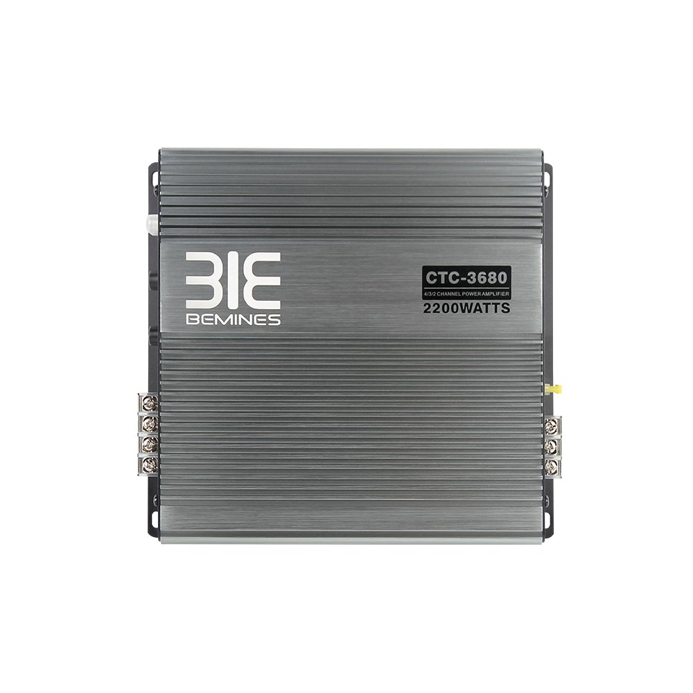 Ready to Ship QMF N368 Small Size Car Audio Amplifier 2 Channel Car Amp High Quality Big Power Amp