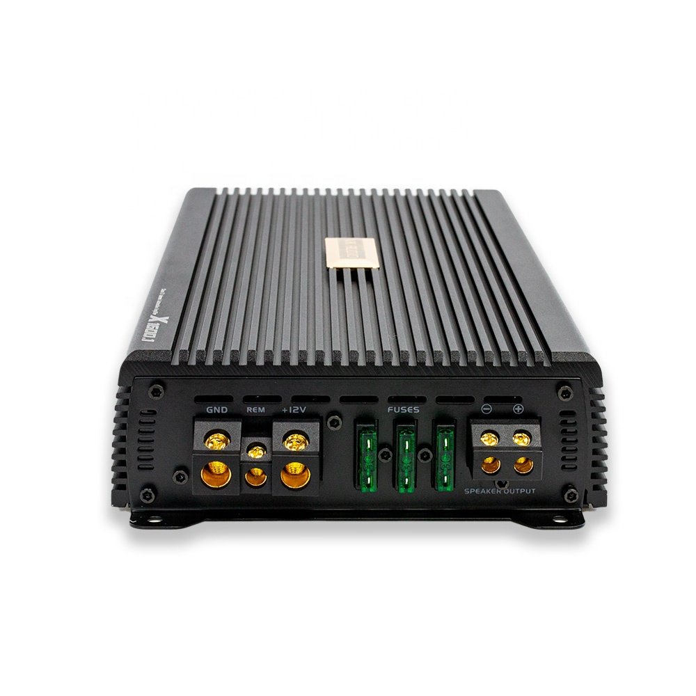 Factory Wholesale 12V Class D Mono Block Digital Car Power Amplifier Music Powerful Car Amplifiers 1 Channel