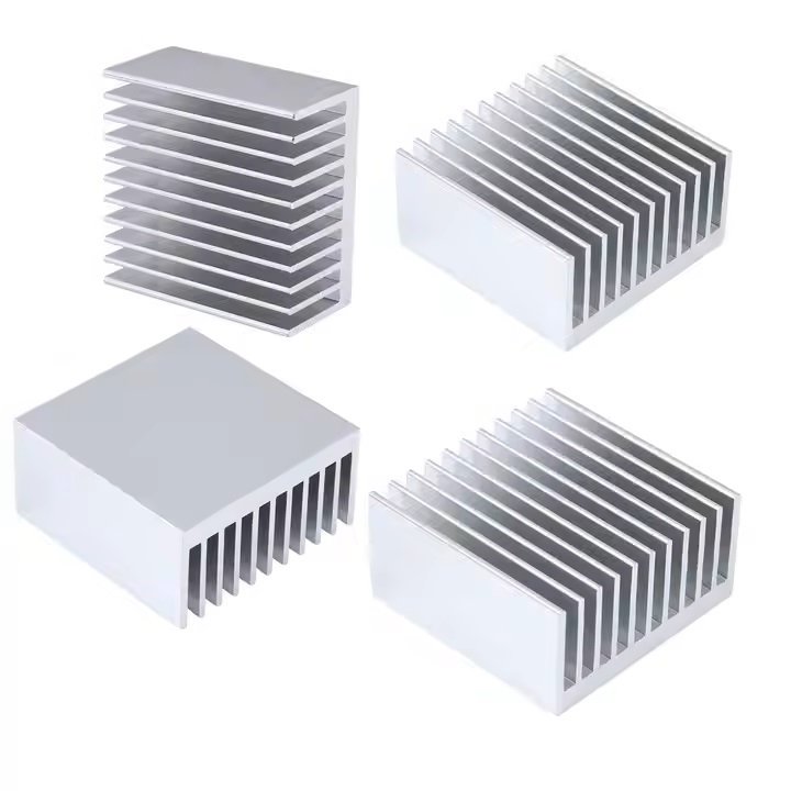 Precision Moulding Aluminium Heat Sink 6000 Series Anodized Aluminum Profiles for LED Heat Sink Machining Extrusion Profile
