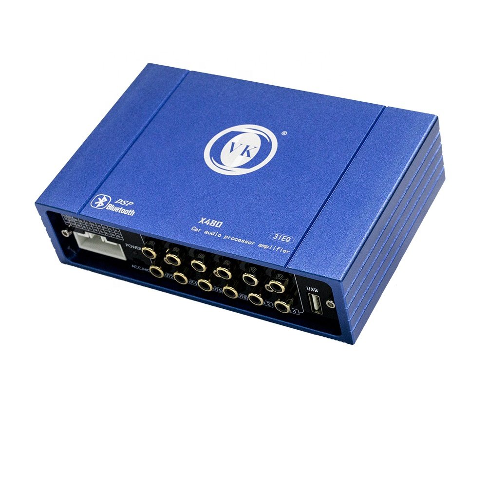 VK DSP High Quality New Design Car Audio DSP Amplifier Processor Support Computer 31 Band DSP