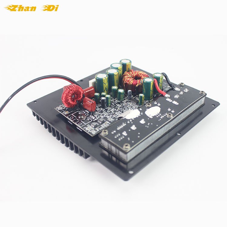 12V Speaker Subwoofer Class D RMS 300W 2OHM Bass Module High Power Car Audio Accessories Mono Channel Amplifier Board