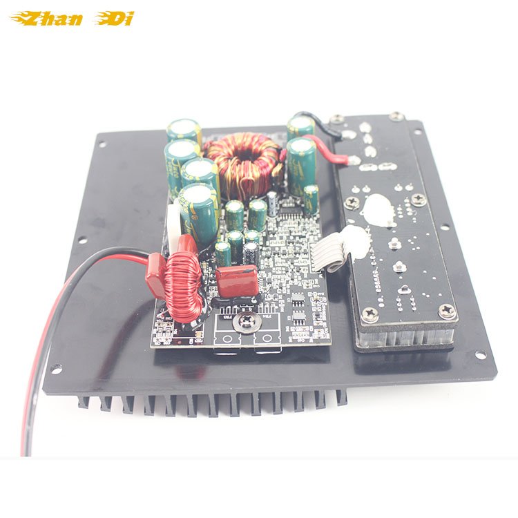 12V Speaker Subwoofer Class D RMS 300W 2OHM Bass Module High Power Car Audio Accessories Mono Channel Amplifier Board