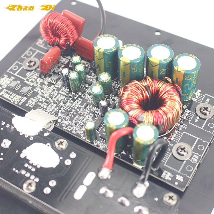 12V Speaker Subwoofer Class D RMS 300W 2OHM Bass Module High Power Car Audio Accessories Mono Channel Amplifier Board