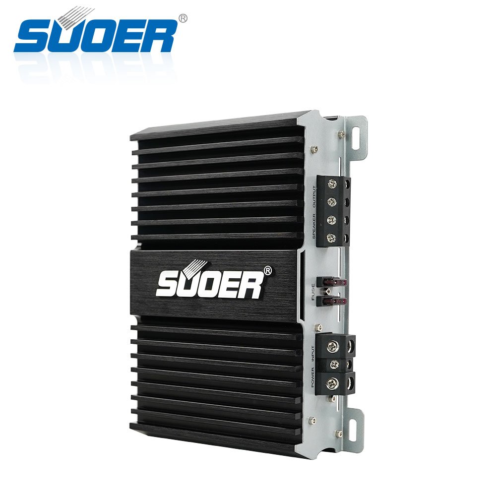 Suoer CB-500D-C Car Stereo Amplifiers for Car Monoblock Class D Subwoofer Amplifier 12v