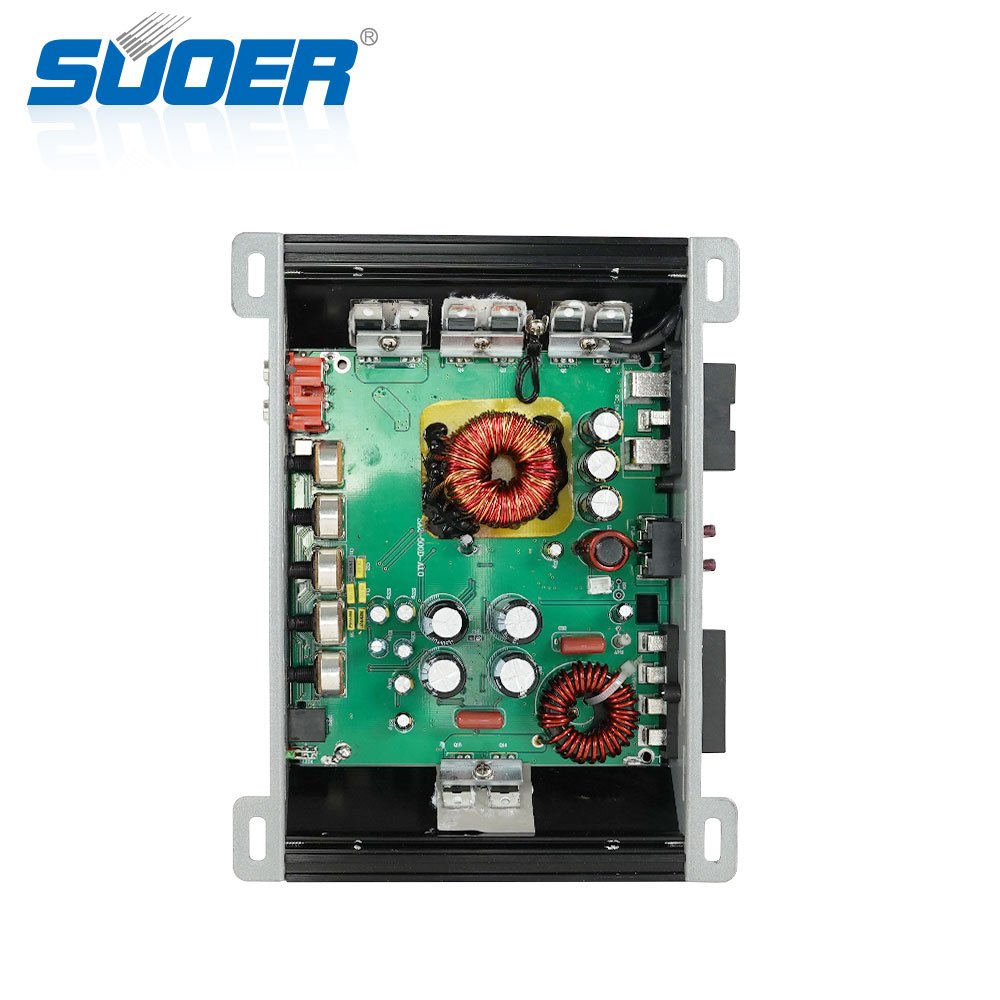 Suoer CB-500D-C Car Stereo Amplifiers for Car Monoblock Class D Subwoofer Amplifier 12v
