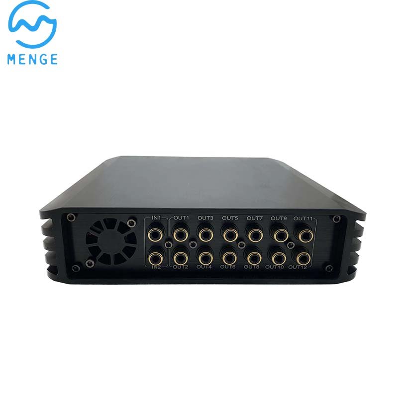 New 8 Ch DSP Car Audio Amplifier 6 in 12 Out for USA