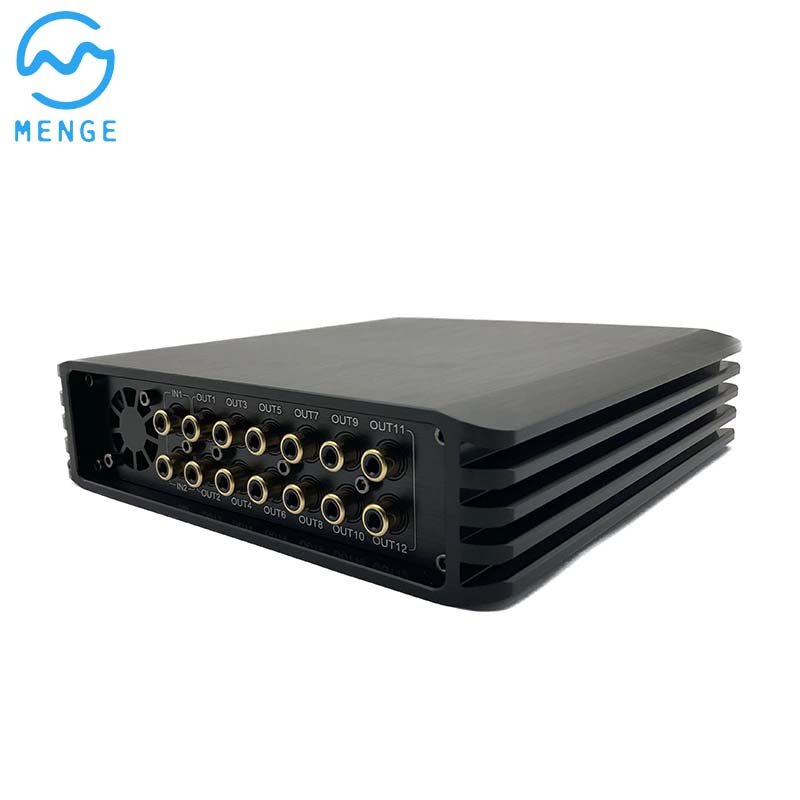 New 8 Ch DSP Car Audio Amplifier 6 in 12 Out for USA