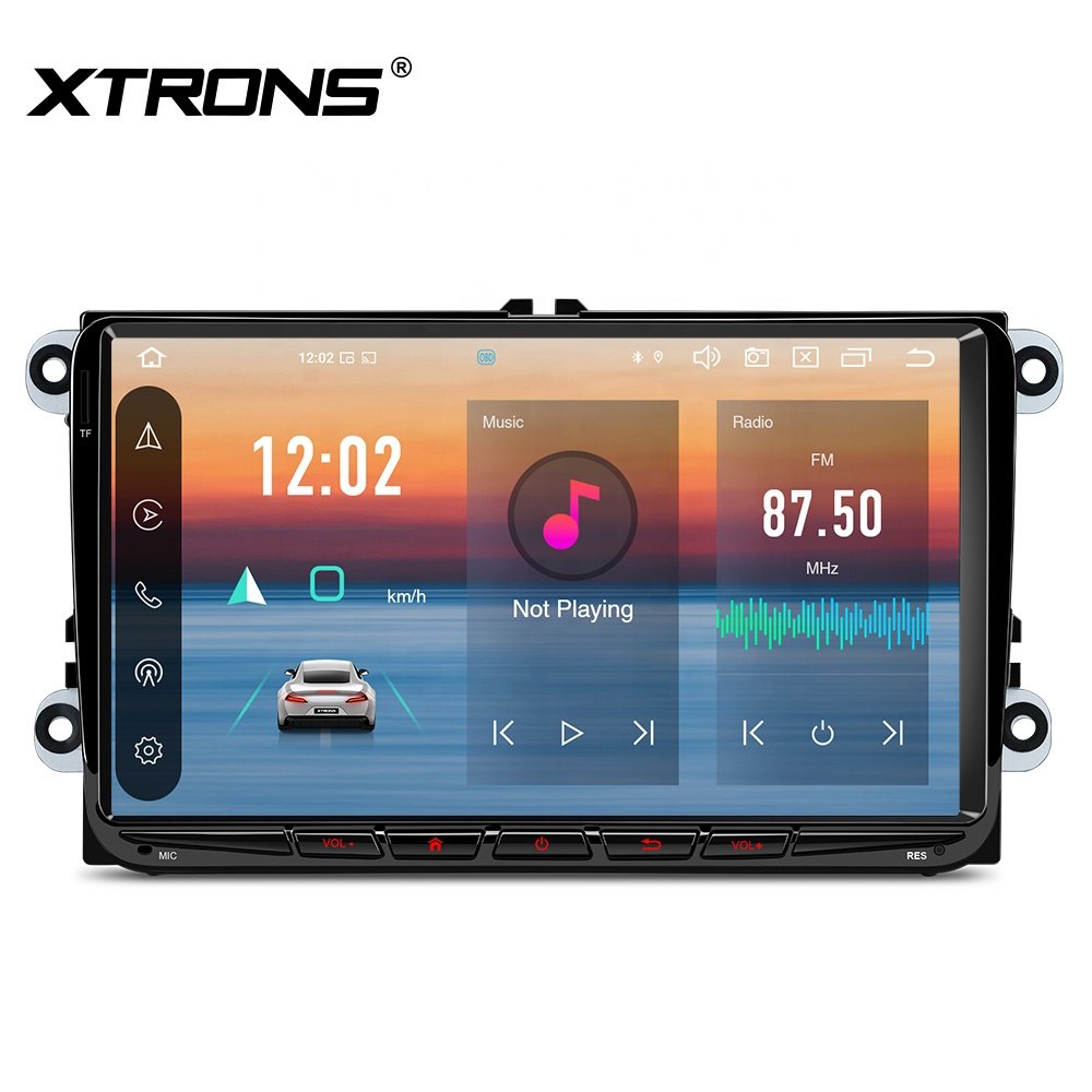 XTRONS 9 Inch Android 14 64GB Car Radio for VW/Skoda/SEAT Carplay 4G LTE Android Auto Stereo