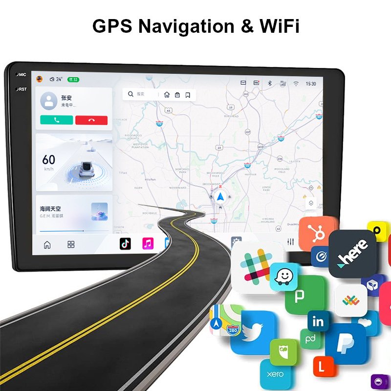 9/10 Inch Car DVD Center Touch Screen 1280*720 Resolution 4+64G360 Panoramic Image WIfi TDA7851 SI4754C with Fan