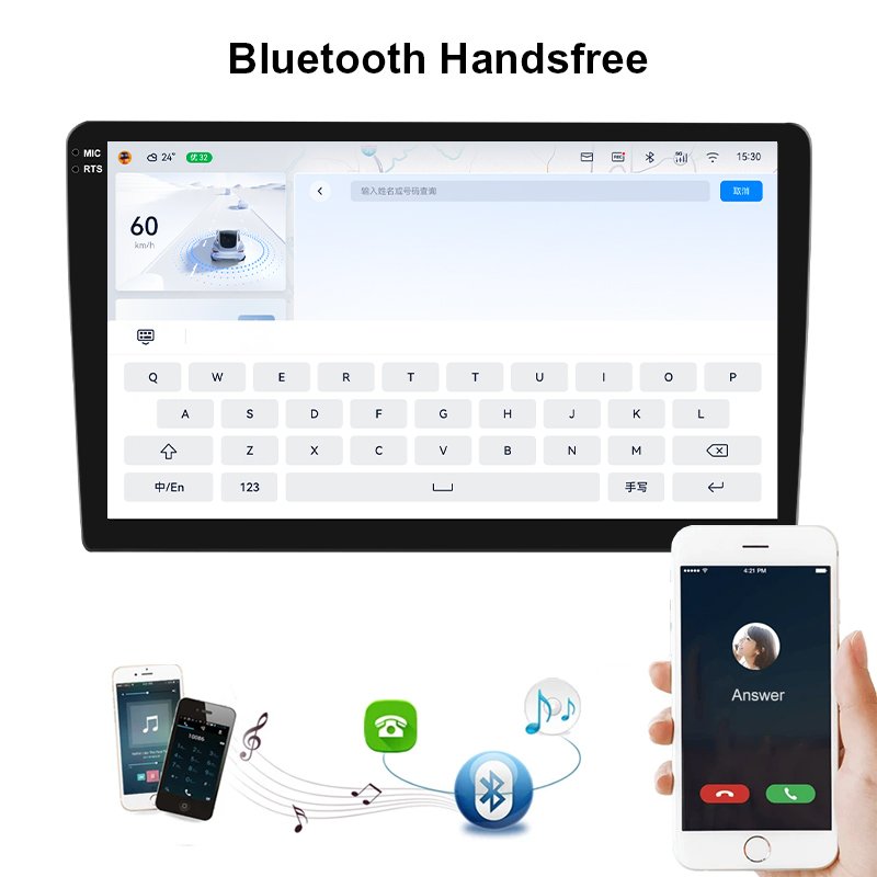 9/10 Inch Car DVD Center Touch Screen 1280*720 Resolution 4+64G360 Panoramic Image WIfi TDA7851 SI4754C with Fan