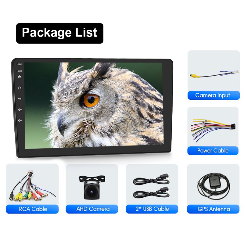 9/10 Inch Car DVD Center Touch Screen 1280*720 Resolution 4+64G360 Panoramic Image WIfi TDA7851 SI4754C with Fan