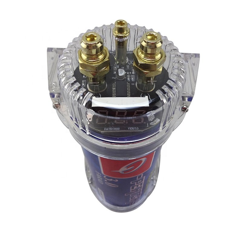 Car Audio Digital Display Capacitor Car Audio Accessories Electrolytic Capacitor Hybrid Capacitor Car Amplifier