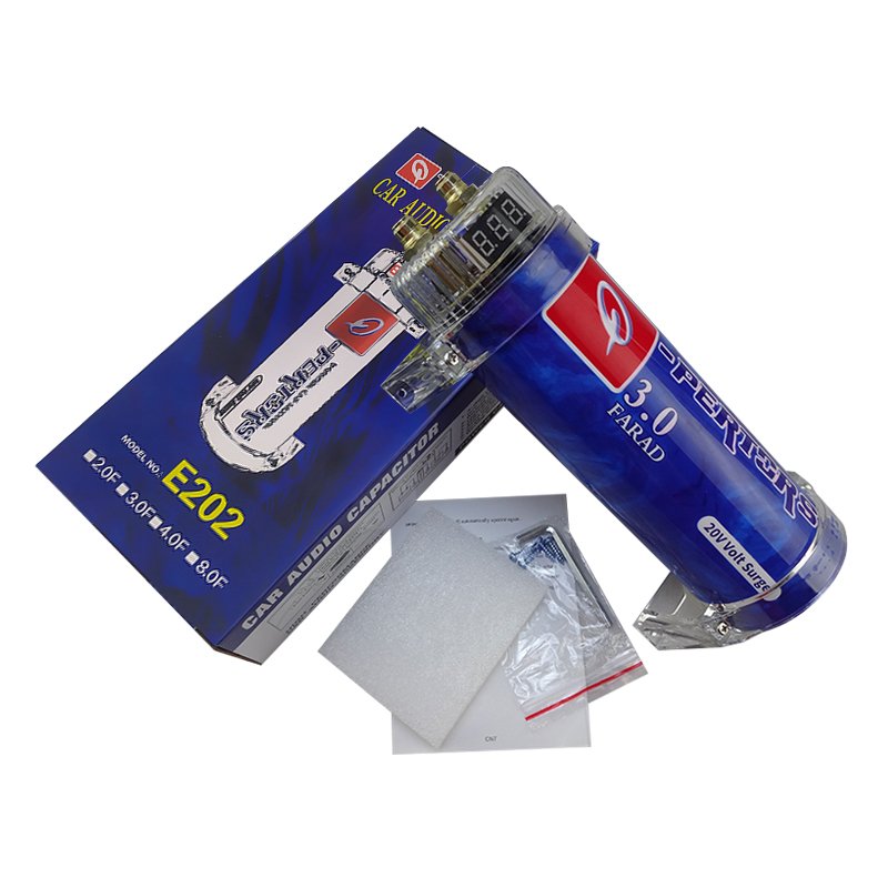Car Audio Digital Display Capacitor Car Audio Accessories Electrolytic Capacitor Hybrid Capacitor Car Amplifier