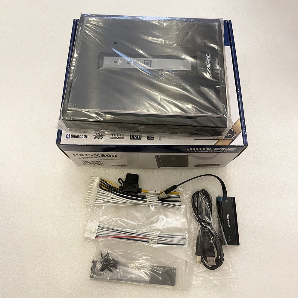 ALPINE/ Alpine PXE-X800 Automotive DSP Amplifier 8 in 12 Out High Quality In-car Audio Processor