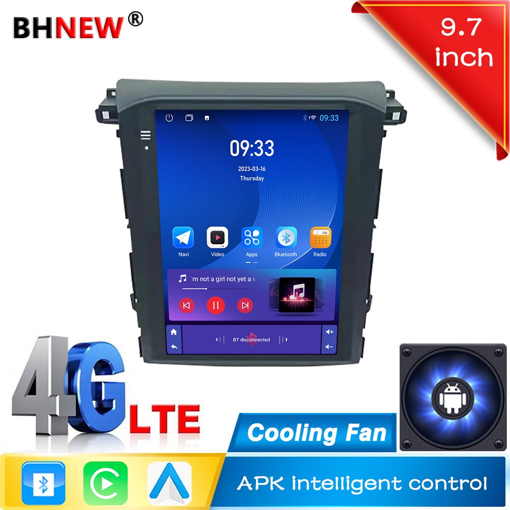 9.7" tesla Style Car Video Player for Subaru XV Forester 2019 2020 2021 GPS Navigation Carplay Auto Radio Android Head Unit