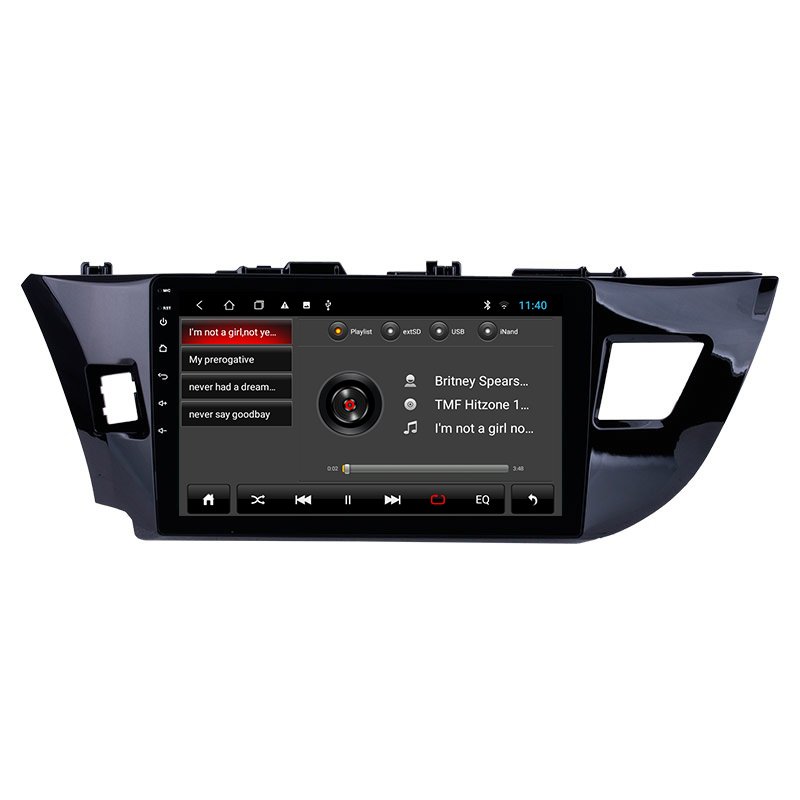 Android Car Video Player for Toyota LEVIN Corolla 2013 2014 2015 IPS Touch Screen GPS with Radio