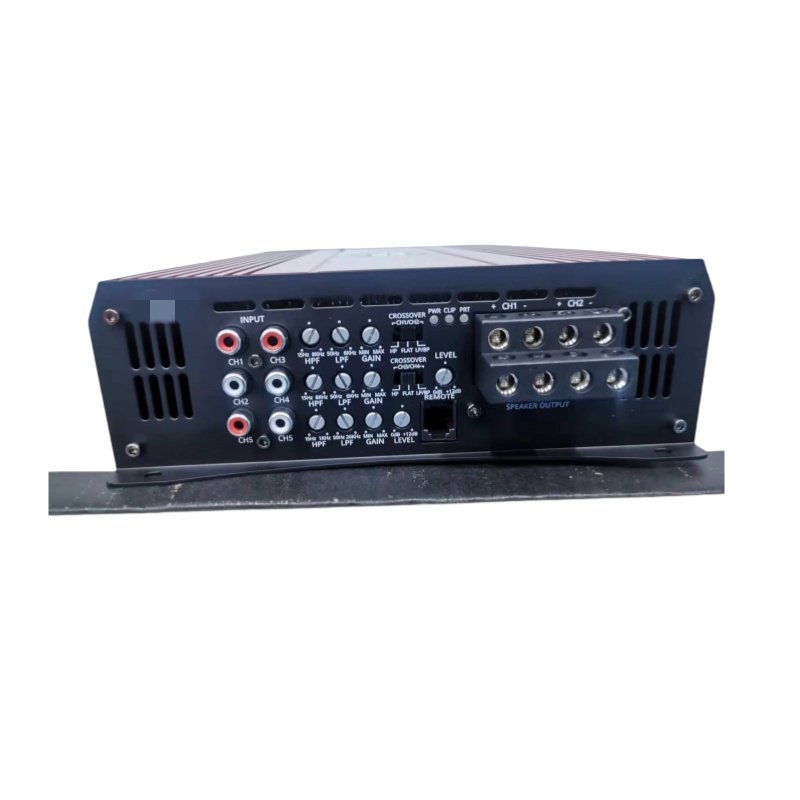 Factory Direct Sales Bulk Order Wholesale High Power Full Range Car Amplifier 5 Channel Class D Car Amplifier 1800.5
