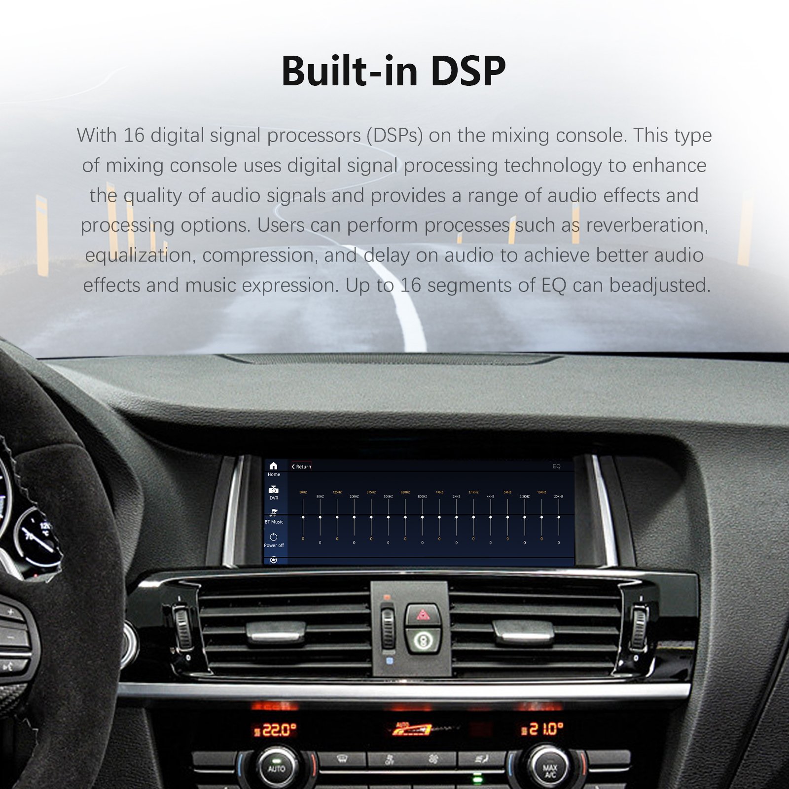 8.9'' 1920*720 Touch Screen Wireless Carplay for BMW X3 Series F25 X4 Series F26 2010-2017 Car Multimedia Autoradio Head Unit