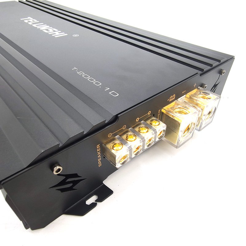Factory OEM Strong Bass Car Audio Amplifier RMS 2000W 1 Ohm Class D MonoBlock Car Sound Korean Subwoofer Mono Amplifier