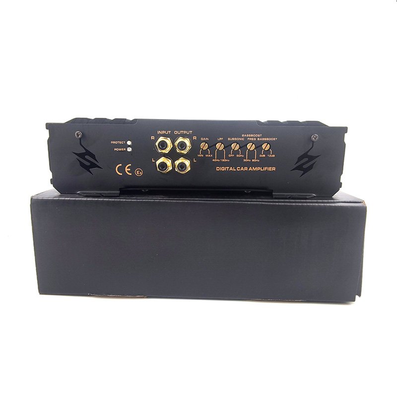 Factory OEM Strong Bass Car Audio Amplifier RMS 2000W 1 Ohm Class D MonoBlock Car Sound Korean Subwoofer Mono Amplifier