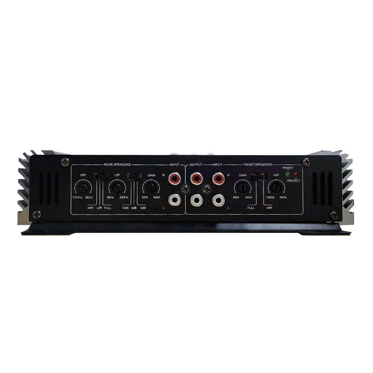 12V Car Power Amplifier 4 Channel Sound Digital Car Amplifier 5000W Car Audio Amplifier 3800W Sale Speaker OEM Hot Cable