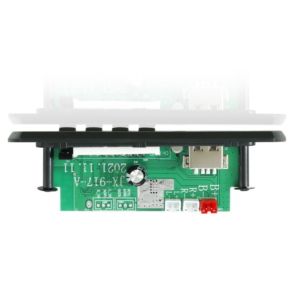 2*25W 50W Amplifier 12V MP3 Player Decoder Board Bluetooth 5.0 Car FM Radio Module TF USB AUX WMA Player Handsfree Card Wireless