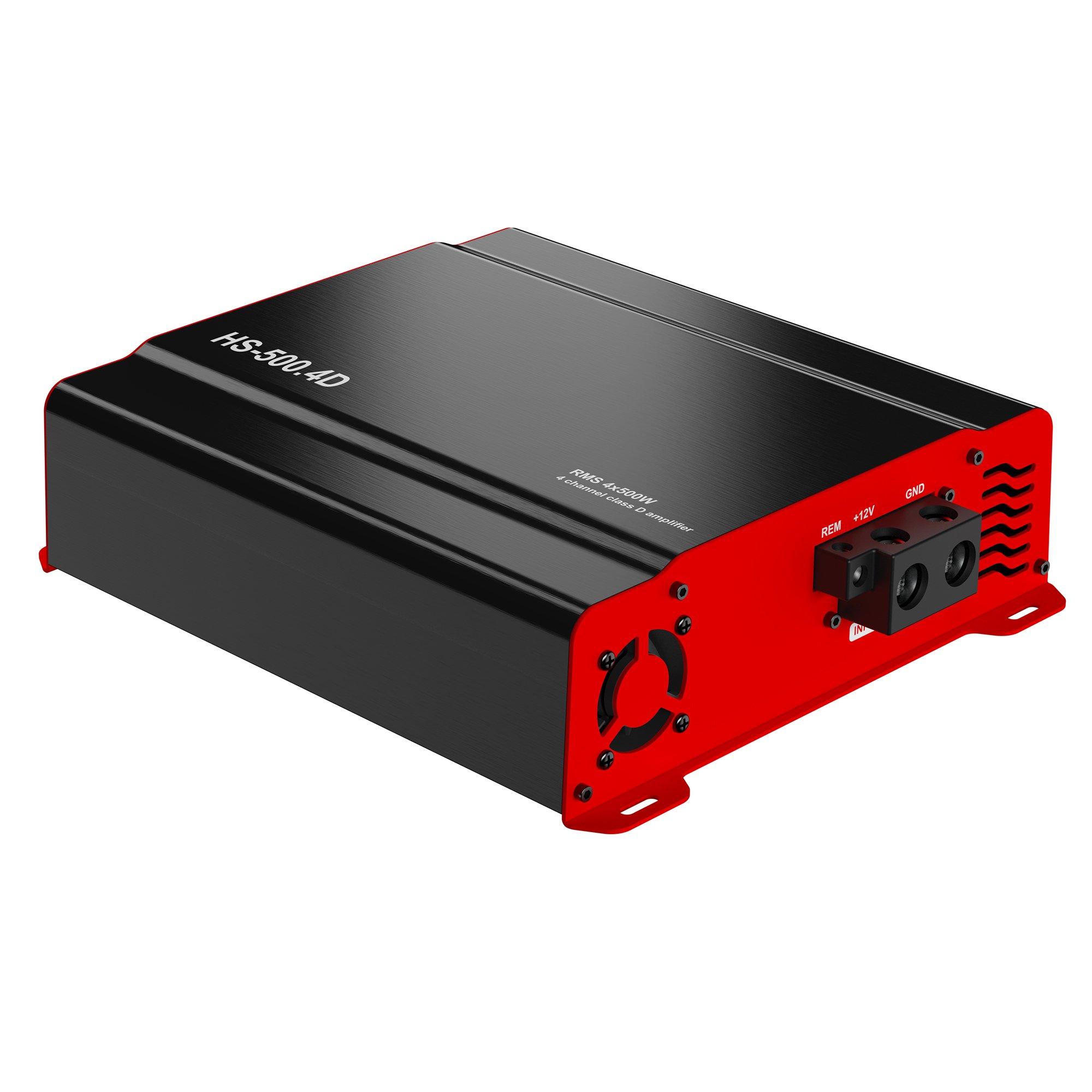 Brazilian Type Amplifier 4 Channels RMS 4*500w Class D High-power Heavy Bass Subwoofer Amplifier