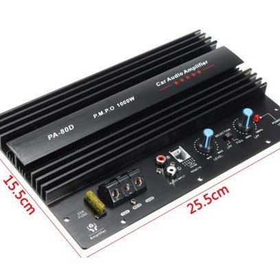 1000W Car Audio PA-80D Power Amplifier Board 10\"-12\" Subwoofer with 12V High Power Class a