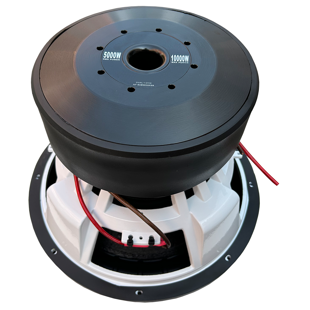 5000W RMS 10000M MAX Piower SPL Subwoofer DVC 1Ohm Competition Car Audio Subwoofer