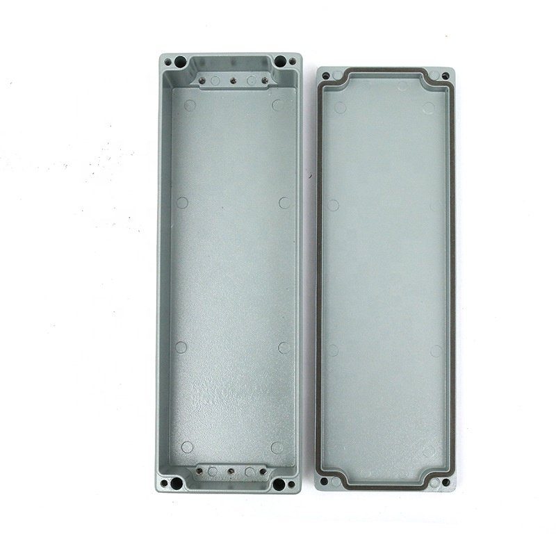 Waterproof Aluminium Switch 115*90*58 mm Die Cast Alloy Waterproof Enclosure With Mounting Ears
